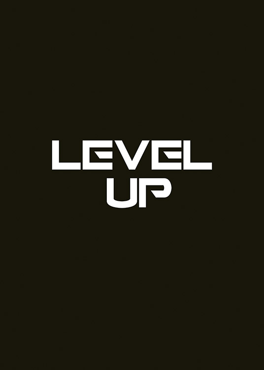 Level Up Plakat