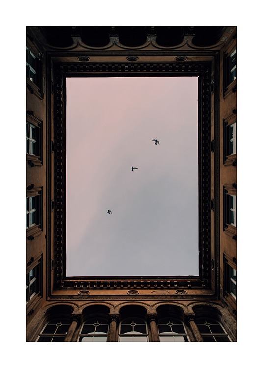Framed Sky Plakat