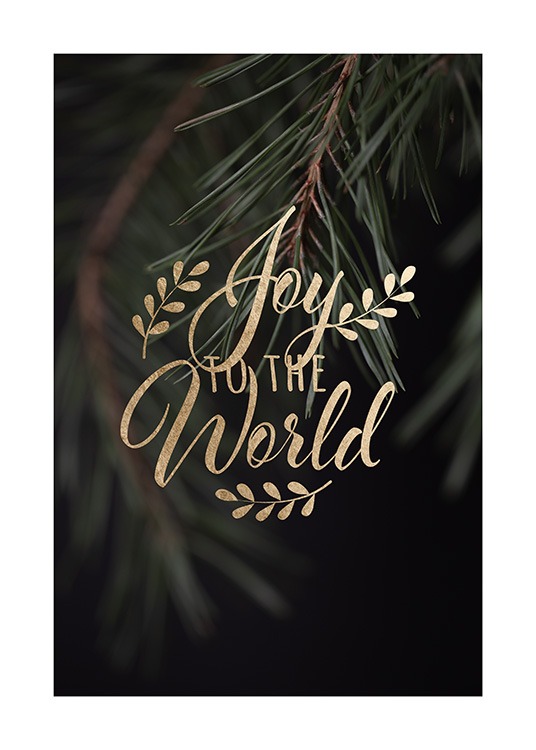 Joy to the World Plakat