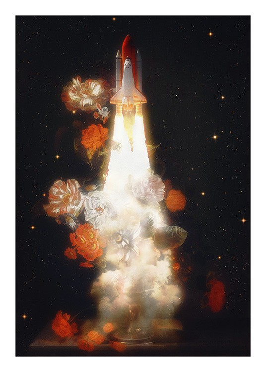 Space Shuttle Plakat