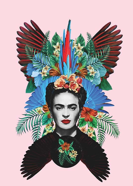 Frida Kahlo Plakat / Kunstmotiv hos Desenio AB (2371)