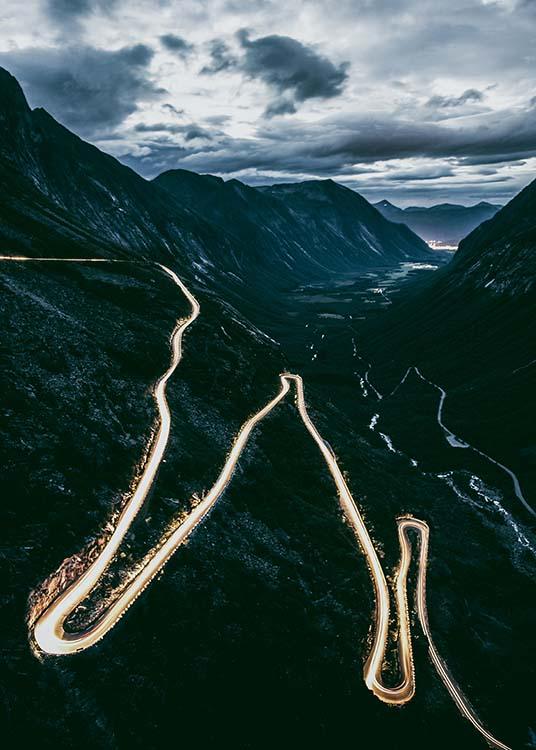 Trollstigen Plakat