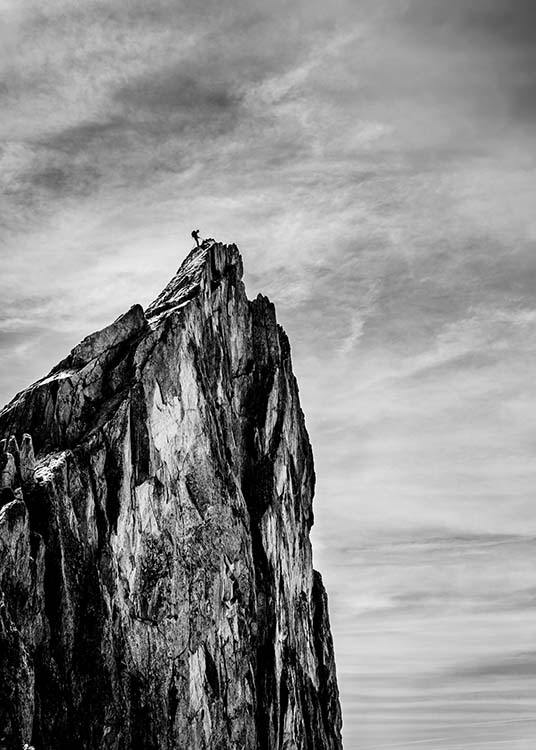 On Top Of The World Plakat