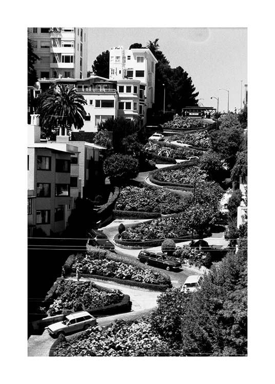 Lombard Street Plakat