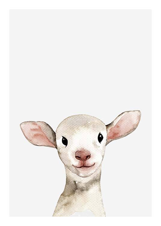 Little Lamb Plakat