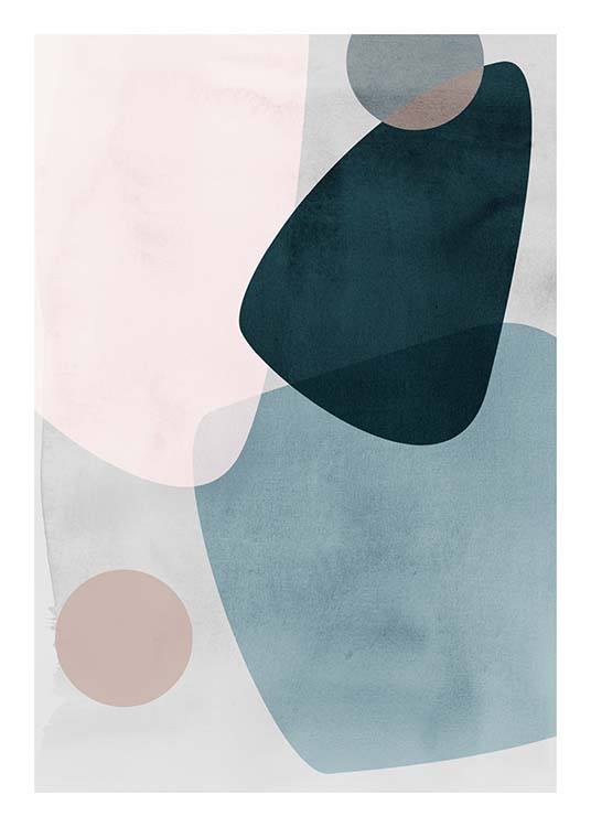 Graphic Pastels 1 Plakat
