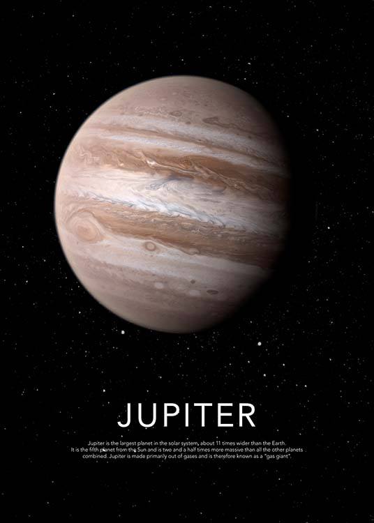 Jupiter Plakat / Barneplakater hos Desenio AB (3869)