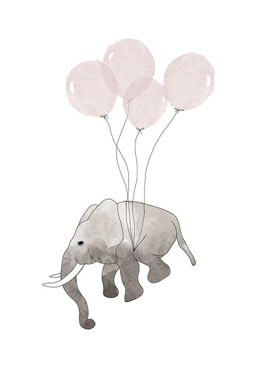 Elephant Pink, Plakat