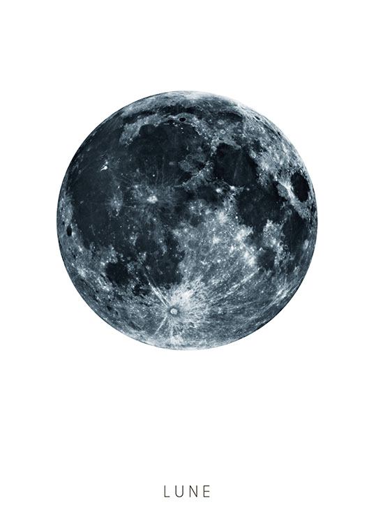 Lune, Plakat / Grafisk hos Desenio AB (8143)