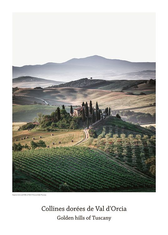 Italy, Plakat / Naturmotiv hos Desenio AB (8149)