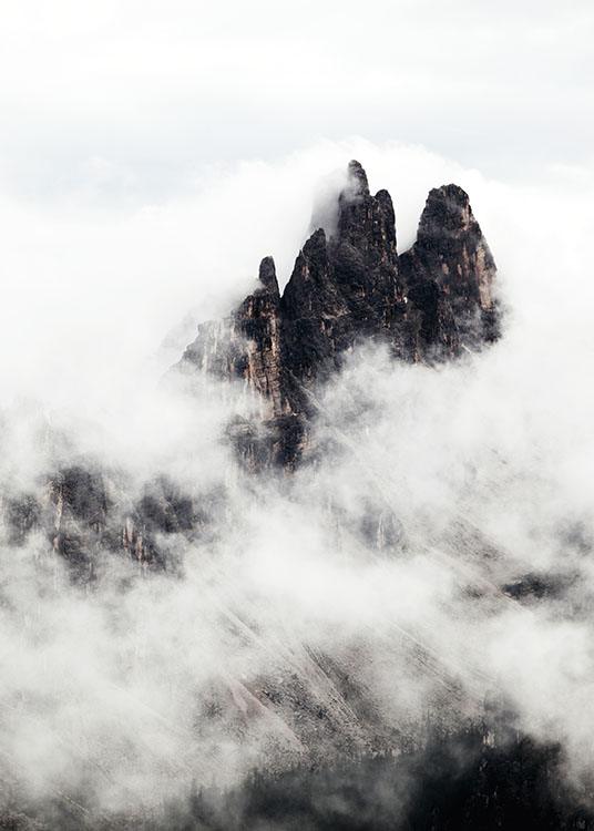 Fog Mountain, Plakat / Naturmotiv hos Desenio AB (8156)