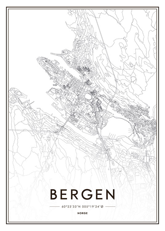 Bergen, Poster