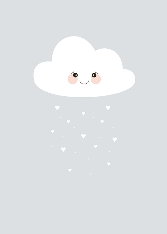 Cloud, Plakat / Barneplakater hos Desenio AB (8285)