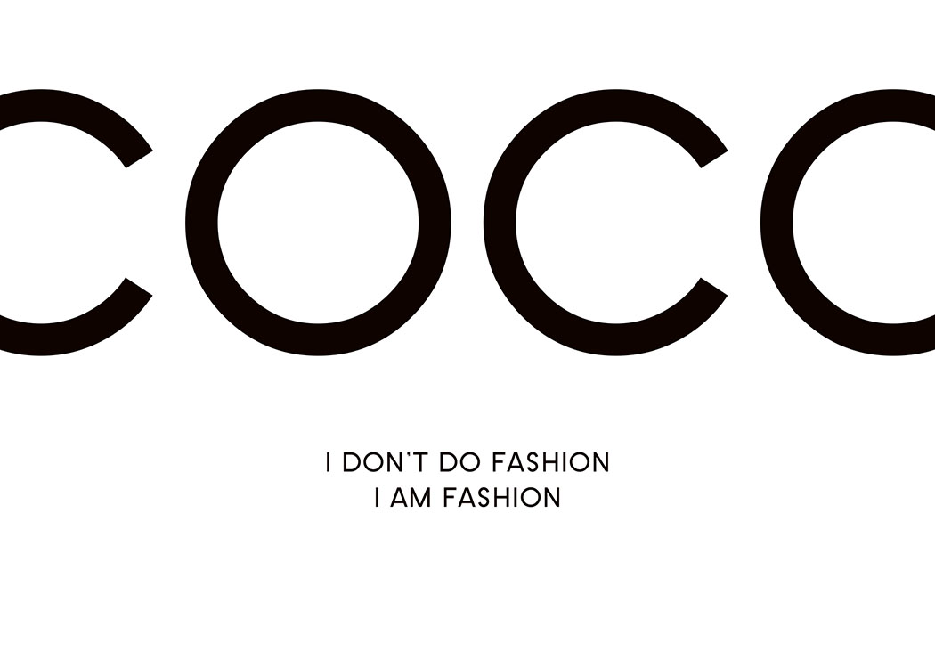 I Am Fashion, Plakat