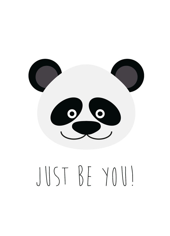 Just Be You, Plakat / Barneplakater hos Desenio AB (8510)
