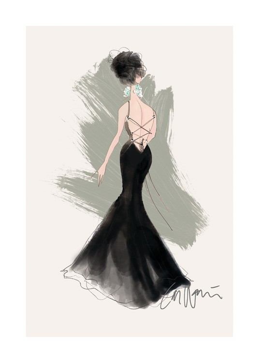 Audrey Signed Plakat