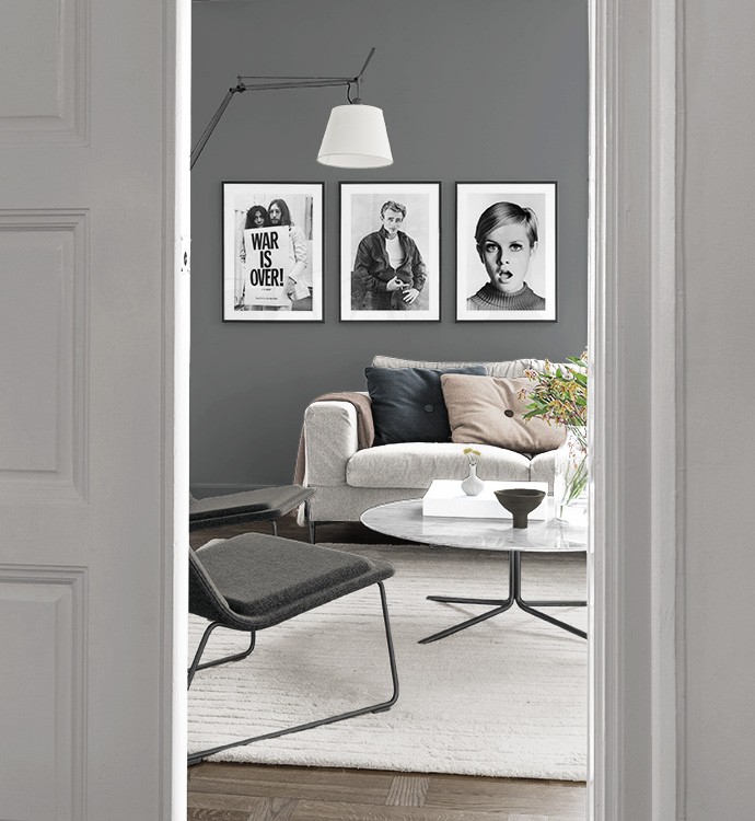 Plakat med kjendiser
